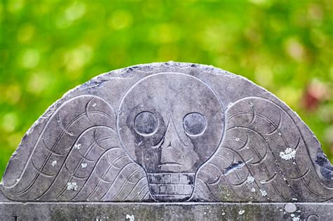 Winged Skull Gravestone Symbols Billiongraves Blog