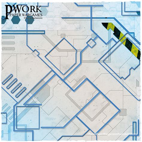 Pwork Wargames Science Fiction Gaming Mat Combat Plaza Bols Gamewire