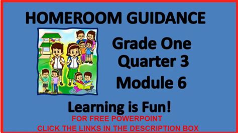 Homeroom Guidance Grade1 Quarter3 Module6 Freepptlearningisfun