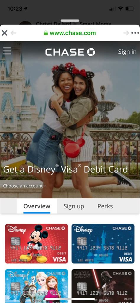 This new card adds a debit option and features many of the same perks, including walt disney world discounts. https://www.chase.com/personal/debit-reloadable-cards/disney-debit | Visa debit card, Disney ...