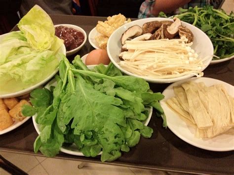 Fried oyster, danzai noodle, vege. Cystal Jade Steamboat @ Tampines Mall 19/5/12 - That's My Life