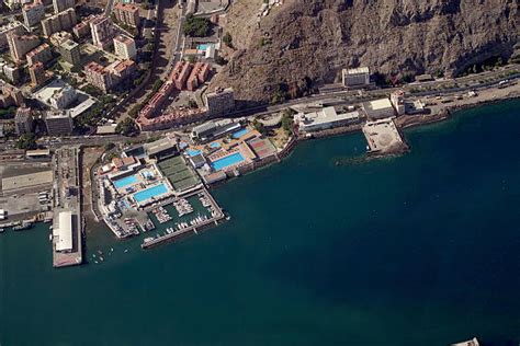 Aerial View Of Real Club Nautico De Tenerife Santa Cruz De Tenerife