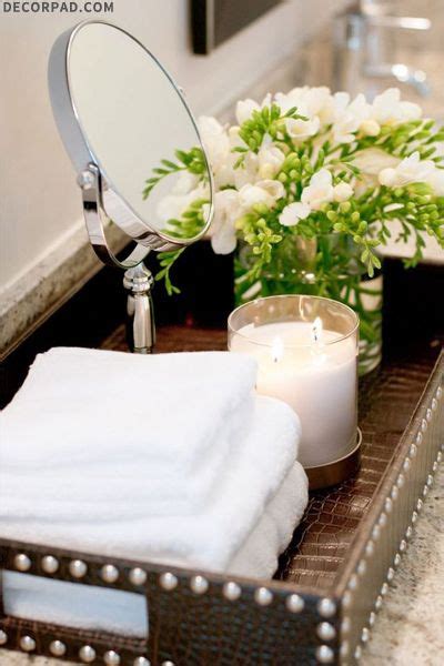 3000 x 4000 jpeg 822 кб. MD - tray with hand towels, candle fresh flowers for ...