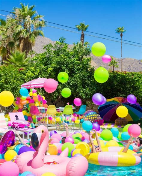 30th Birthday Pool Party Ideas That Will Make A Splash Brit Co