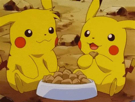 Pikachus Eating  Pikachu Pokemon Eeveelutions Pokemon Memes