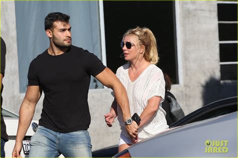 Full Sized Photo Of Britney Spears Sam Asghari Hold Hands In Weho 21
