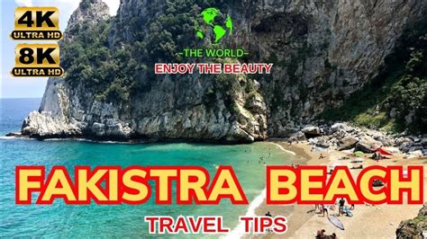 Fakistra Beach Greece Travel Tips 4k 8k Ultra Hdr Youtube