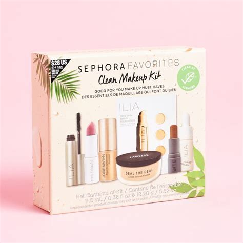 Sephora Favorites Clean Makeup Kit Review July 2019 Sephora