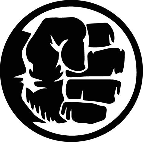 Hulk Logo Vinyl Decal Etsy