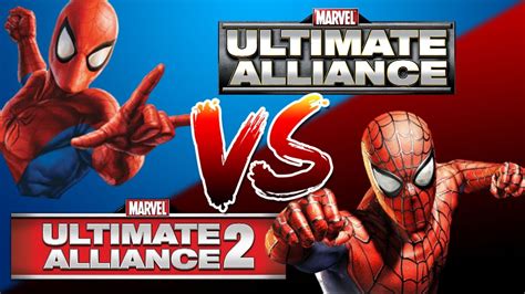 Marvel Ultimate Alliance Vs Marvel Ultimate Alliance 2 Youtube