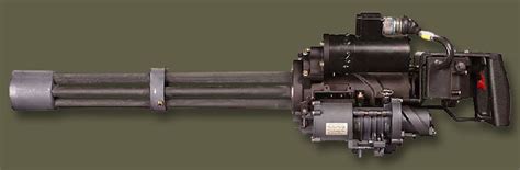 Многоствольный пулемет M134 Gau 2a Minigun Миниган США