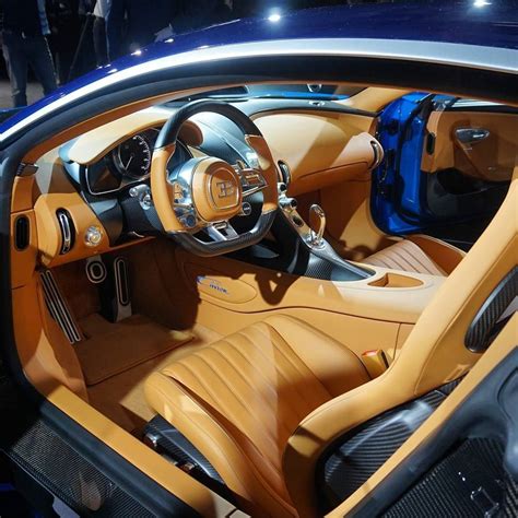 The centodieci is the fifth official variant of the bugatti chiron. Inside the @bugatti Chiron #Bugatti #Chiron #Geneva2016 # ...