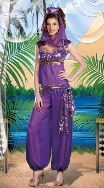 Arabian Belly Dancer Harem Genie Halloween Cosplay Fancy Dress Costume Australia 16 69 Picclick