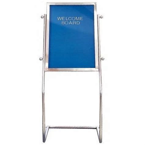 Writemark Velvet Cloth Surface Reception Welcome Board Frame Material