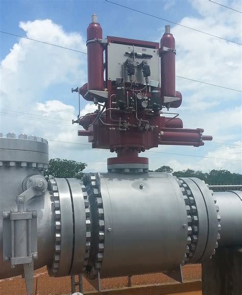 Actuators Used On Pdvsa Lng Pipeline