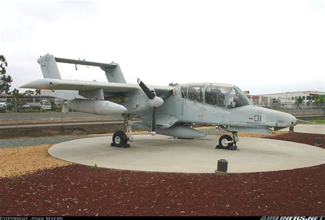 North American Rockwell Ov 10d Bronco Usa Marines Aviation Photo