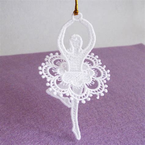 Fsl Ballerina Free Standing Lace Machine Embroidery Designs Etsy