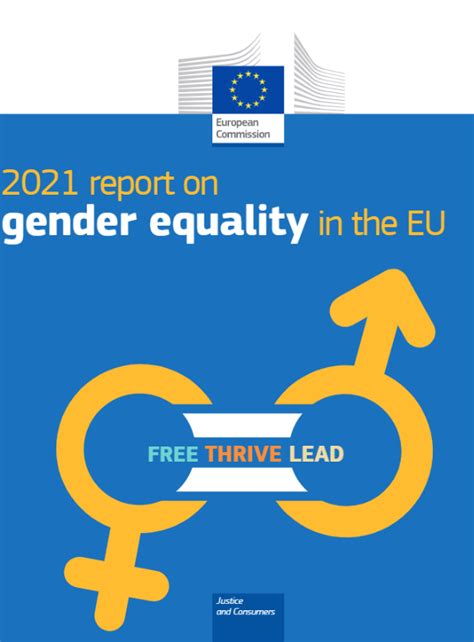 2021 Report On Gender Equality In The Eu Cde Almería Centro De Documentación Europea