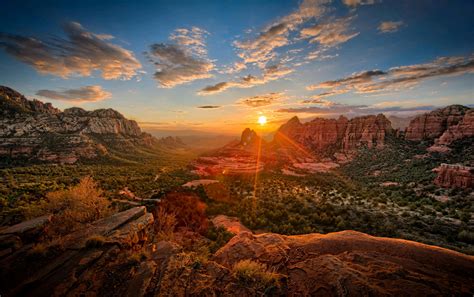 Stunning View On Schnebly Hill Arizona Photo One Big Photo