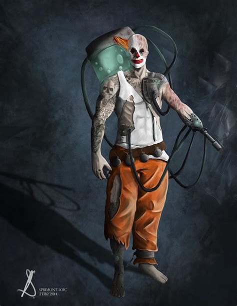 Concept Psycho Clown By Waterik On Deviantart