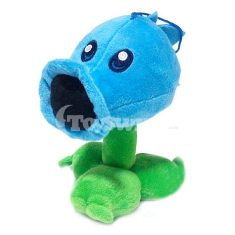 Blue Ice Plants V Zombie Pea Shooter Plush Toy