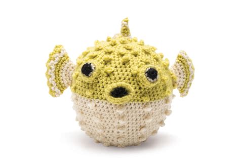 Puffer Fish · Extract From Crocheted Sea Creatures A