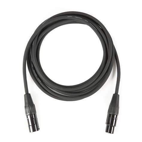 Lightmaxx Ultra Series 3 Pin Dmx Cable 3m Black Dmx Cable Reverb
