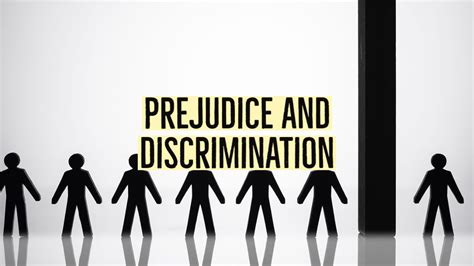 Prejudice Vs Discrimination In Psychology