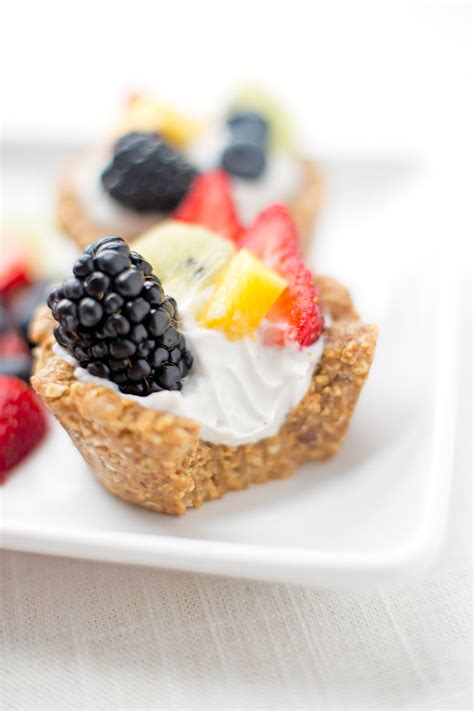 These No Bake Fruit Tarts Make A Lovely Addition To Your Breakfast Or