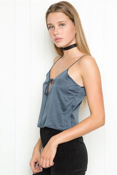 Brandy ♥ Melville Ace Silky Tank Clothing Clothes Fashion