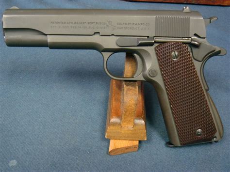 Sold Pre Ww2 Colt 1911a1 Us Army Sept 1941 Productionrobert