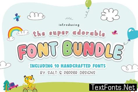 The Adorable Bundle Font