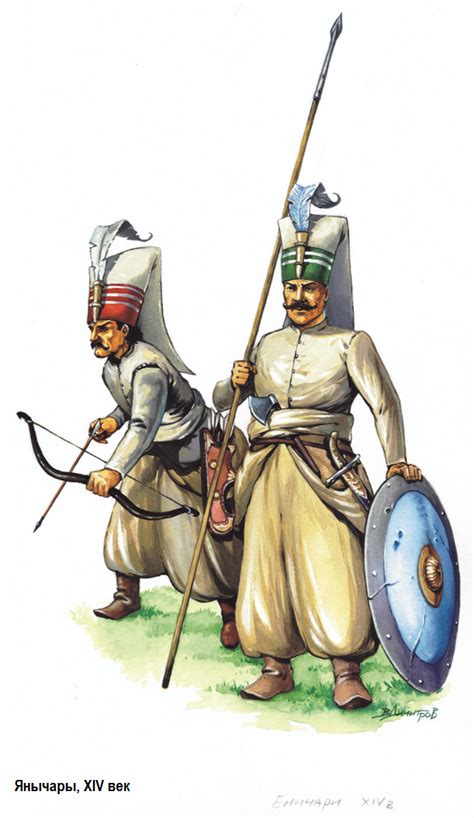 Janissaries Ottoman Warriors Sanat Tarihi Savaşçılar Ortaçağ