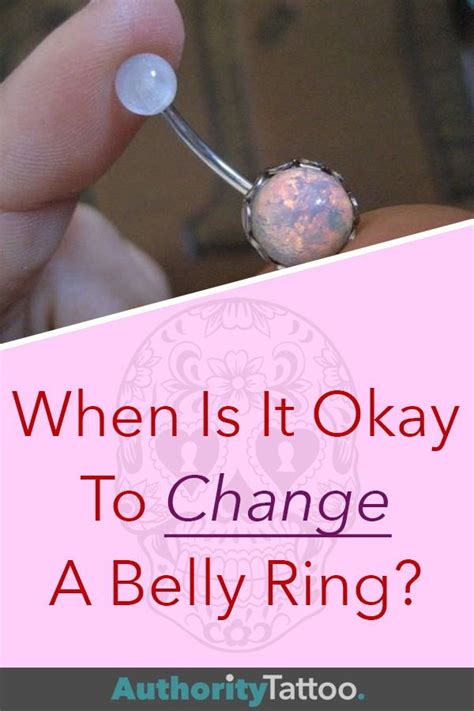 When Can You Change A Belly Ring Belly Rings Belly Piercing Aftercare