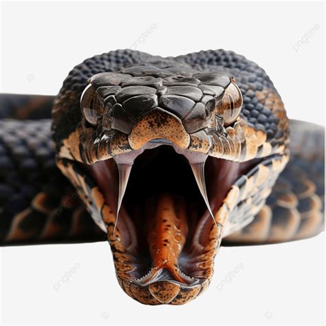 Angry Snake Viper Baring Its Fangs Snake Viper Serpent Png