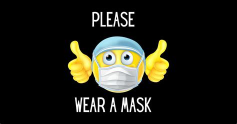 Please Wear A Mask Wear A Damn Mask Sticker Teepublic