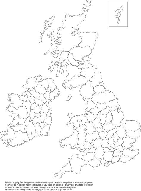 Blank Map Of England Ks2