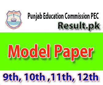 Punjab Education Commission Model Papers Pec Sample Model Papers