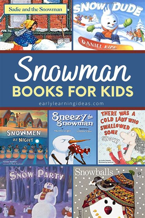 The Best Winter Books For Preschool Snowmen Activities Preschool