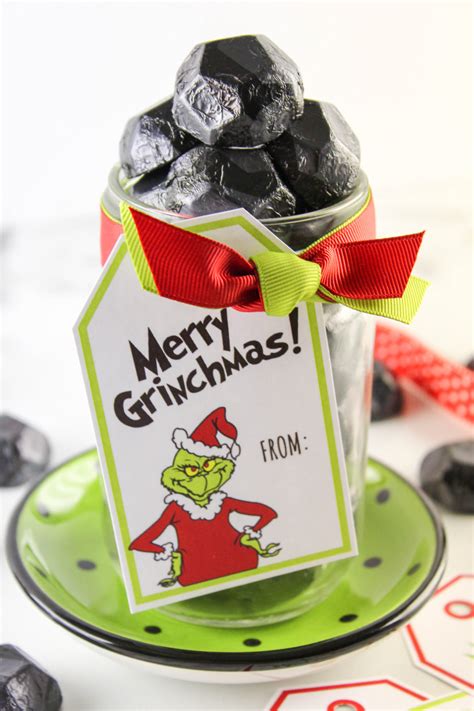 Free Printable Grinch Christmas T Tags Baking You Happier