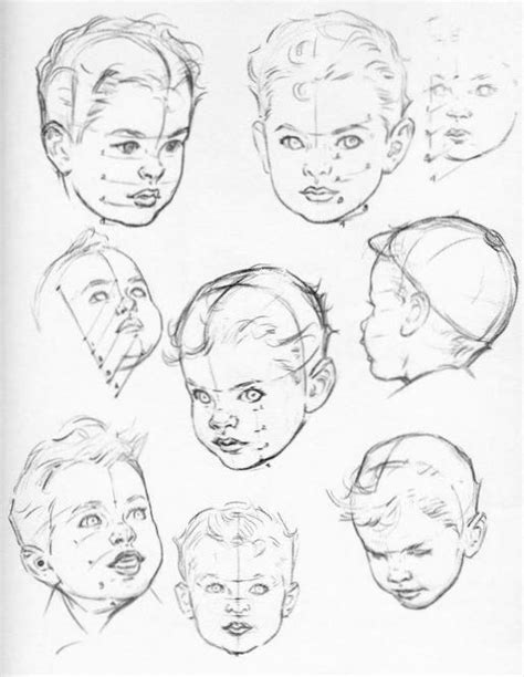 How To Draw A Baby Face Step By Step Fintich Thisfaces