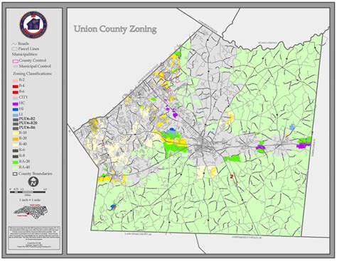 Union County Standard Maps Inside Printable Nc County Map