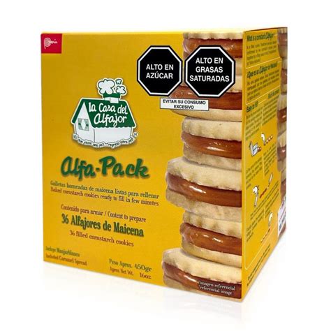 Alfajores De Maicena La Casa Del Alfajor 36 Units Box Peruchos Food