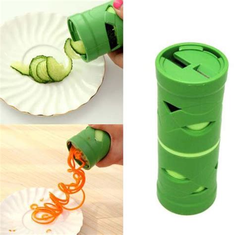 Vegetable Cutter Fruit Slicer Spiralizer Easy Garnish Veggie Twister