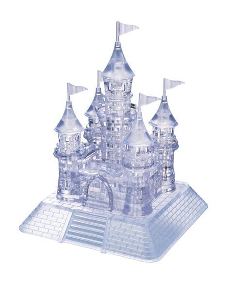 deluxe 3d crystal puzzle castle university games