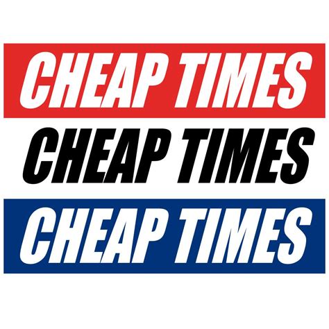 Cheap Times