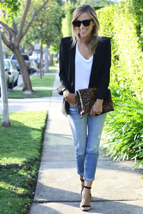 46 Trendy Ideas For Combining Blazer With Jeans