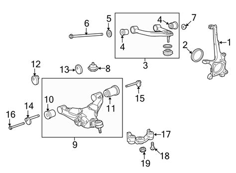 toyota Tundra Arm. Bolt. Cam. Adjust. Control. (Front, Rear, Upper