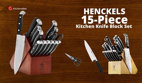 Henckels 15 Piece Knife Block Set Reviews Kitchens Web