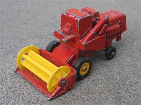 This Matchbox Model Of A Claas Combine Harvester Has Been Issued In The